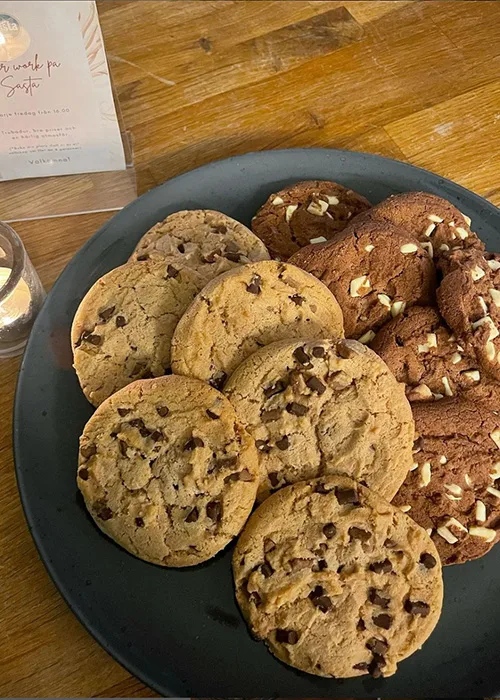 Bakverk på Café Sasta