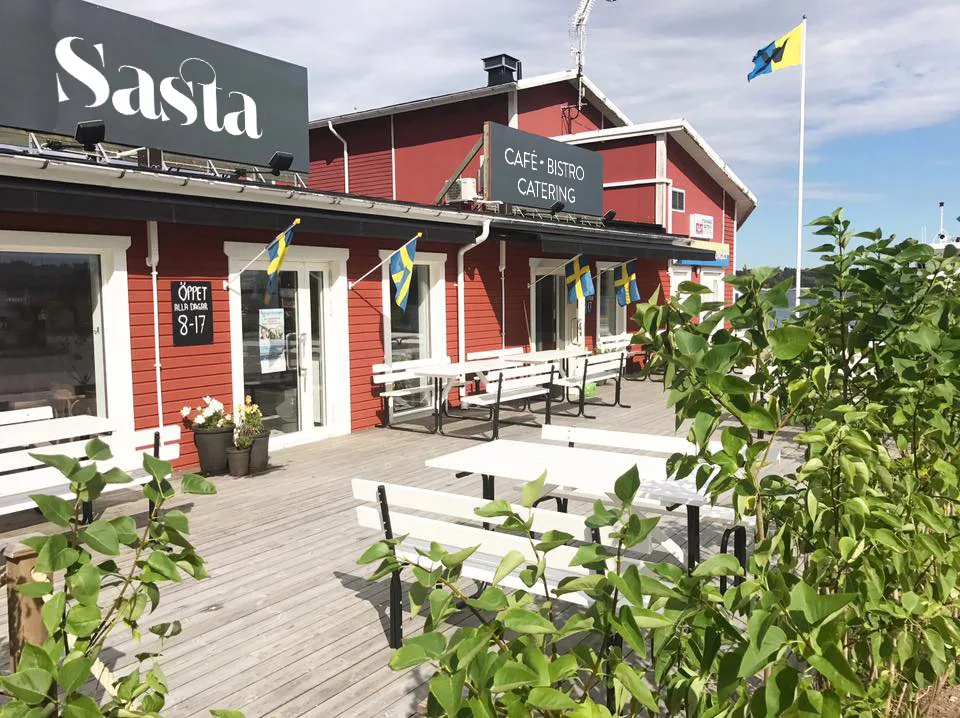 Café Sasta i Stavsnäs